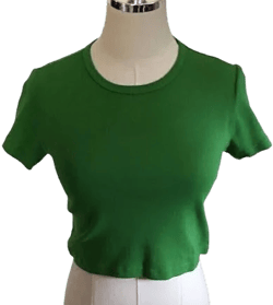 Donni Women's Cropped Baby Tee