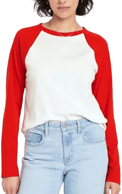 Old Navy Women's Everywear Long-Sleeve T-Shirt