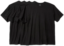 Men's Goodfellow & Co Big & Tall Short Sleeve 4pk V-Neck T-Shirt