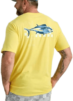 HUK Men's Fish Racer T-Shirt