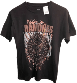 Ramones Men's Cotton Graphic T-Shirt