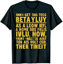 JUNFPRINTEE Bold Graphic Eye Catching T-Shirt
