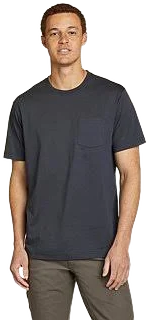 Eddie Bauer Men's Legend Wash 100% Cotton Short-Sleeve Pocket T-Shirt