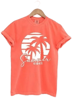 Simply Sage Market Women's Summer Vibes Palm Trees Short Sleeve Tee