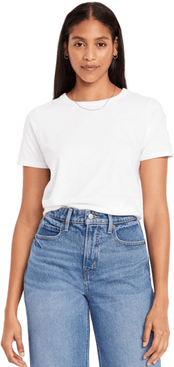Old Navy Women's Everywear Crew-Neck T-Shirt