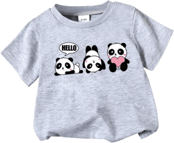 Baby Girl Clothes- Round Neck Short Sleeve Graphic Cartoon Graphic Print T-Shirt Top - Infant Baby Summer Tee