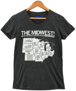 The Midwest Raygun Graphic Short Sleeve Tee