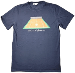 Roland Garros Men's Paris Tennis Court Graphic Shirt