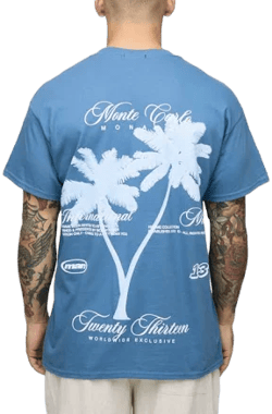 Oversized Palm Graphic T-Shirt