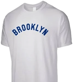 Vintage Brand Men's Brooklyn Dodgers Premium Blend Ring-Spun T-Shirt