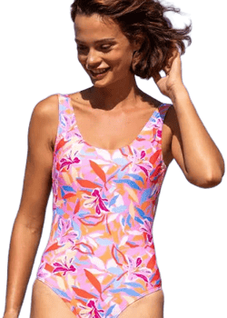 Honeybug Women's Blooming Sunset Sustainable Swimsuit