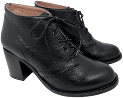 TBA (To Be Announced) Shoes | TBA Brand Black Leather Ankle Boots, Size 8 | Color: Black | Size: 8 | Schmitz_Kelsey's Closet