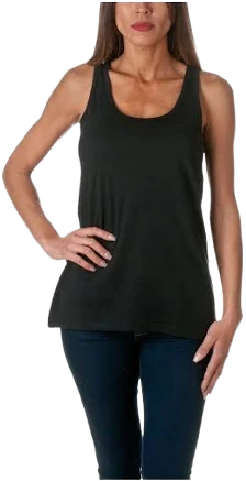 Sofra Women's Stylish Scoop Neck Tank Top