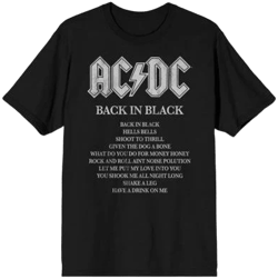 ACDC Men's Back in Black T-Shirt