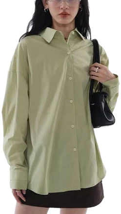 Oversized Long Sleeve Blouse