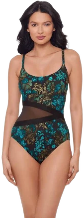 Miraclesuit Women's Flor de Mare Lyra Underwire One-Piece Swimsuit