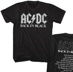 AC/DC BNB Album Boyfriend T-Shirt