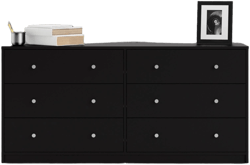 Tvilum Portland 6 Drawer Double Dresser
