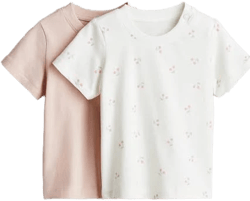 H&M 2-Pack Baby Cotton T-shirts