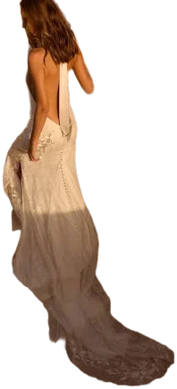 Grace Loves Lace Stevie Halter Satin Wedding Dress