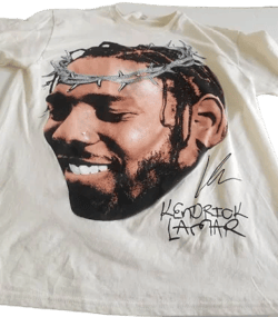 Kendrick Lamar Rap Artist Graphic T-shirt