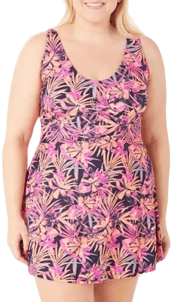 Your Best Look Women's Floral Print One Piece Swimsuit