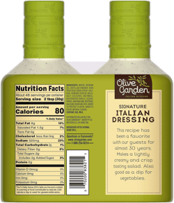 Olive Garden Signature Italian Dressing (24 Ounce bottle, 2 Count)