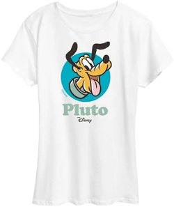 Disney Women's Pluto Graphic Tee