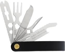 Swiss Advance Crono N5 Multi-Tool Leather Edition Pocket Knife