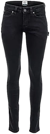 Ridgecut Women's Skinny Fit Mid-Rise Flex Denim 5-Pocket Jeans