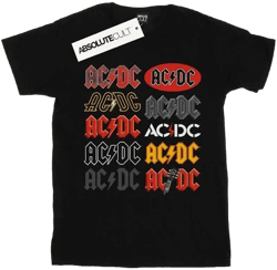 AC/DC Men's Multi Logos T-Shirt