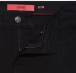 Hugo Boss Women’s Skinny Jeans In Stay Black Denim With Design Italy