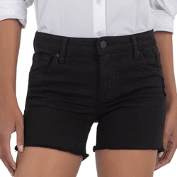Kut from The Kloth Women's Gidget Mid Rise Fray Shorts