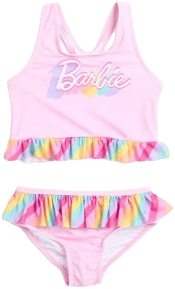 Dreamwave Kids' Barbie Ruffled Bikini