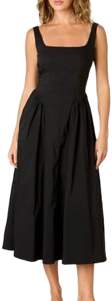 Nia Women's Daisy Fit & Flare Midi Dress