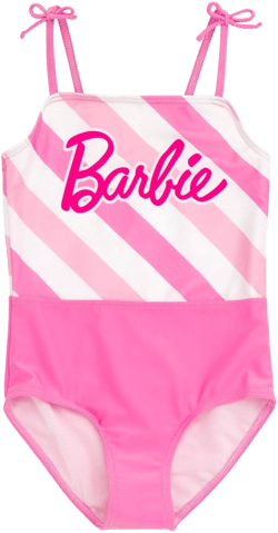 Barbie Girls One Piece Bathing Suit