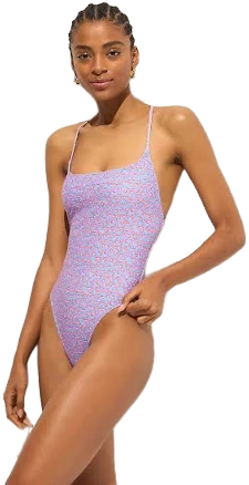 J.Crew Women's Curved One-Piece Swimsuit