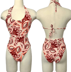 Aerie Large One Piece Cut Out Swim Bathing Suit