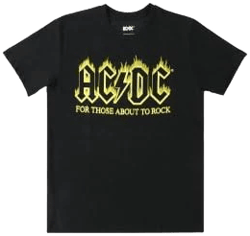 AC/DC for Those About to Rock Graphic Tee