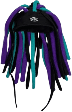 Dreadlock Snowboarding Ski Vtg Y2k Long Beanie Hat