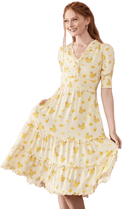 Disney Mickey Mouse Midi Dress