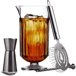 Libbey Classic Cocktail Flashback 4-Piece Bar Mixing Set