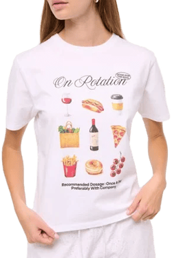 Women's Abercrombie & Fitch Short-Sleeve Graphic Relaxed Tee