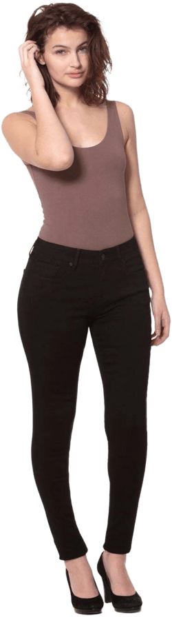 Lola Blair Mid Rise Skinny Jeans