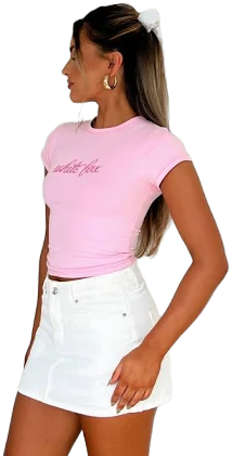 White Fox Boutique The Original Baby Tee