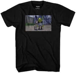 Men's Universal Shrek Short Sleeve Graphic T-Shirt