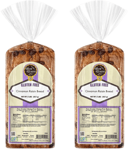 Gluten-Free Cinnamon Raisin Bread (2-Pack)