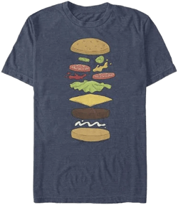Bob's Burgers Hamburger Graphic Tee