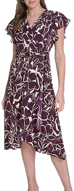 Marc New York Women's Fit + Flare Floral Midi Dress