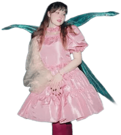 Melanie Martinez Pink Portals Trilogy Dress Gathered sleevees Ruffle Details Fairycore